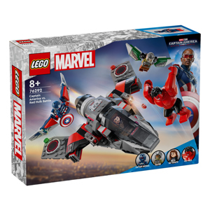 Lego Marvel Captain America vs. Red Hulk Battle 76292